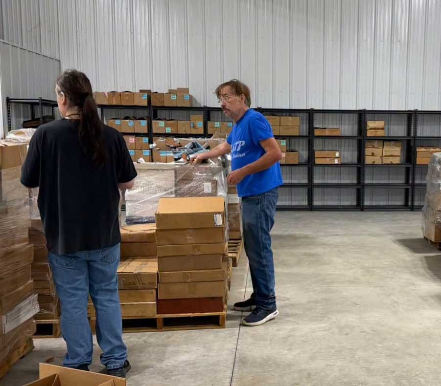 SPERDVAC's new archive storage facility in Minnesota
